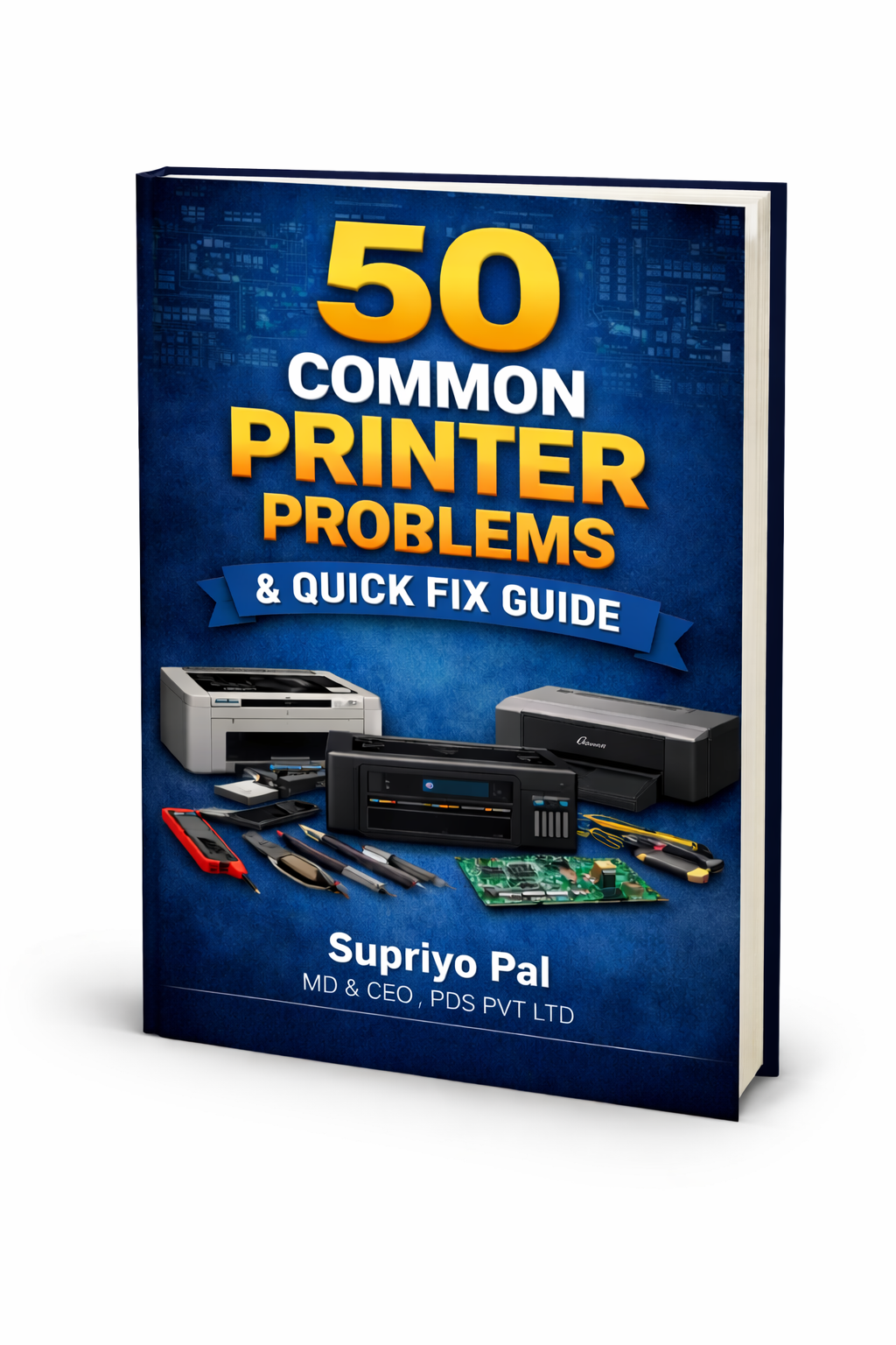 50 Common Printer Problems Book Cover