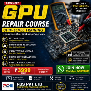 Advanced Graphics Card Repair Course (Chip-Level Training)-Hindi