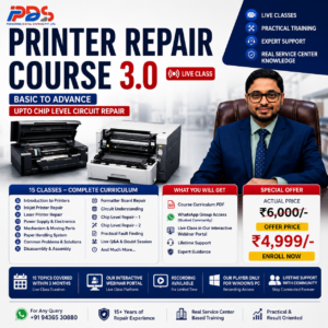 Live Printer Class – Inkjet & Laser Printer Repair Course 3.0
